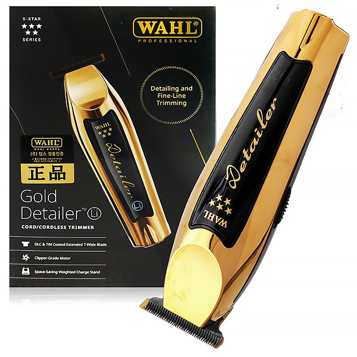 [WAHL] 왈 클리퍼 디테일러 골드 (무선)